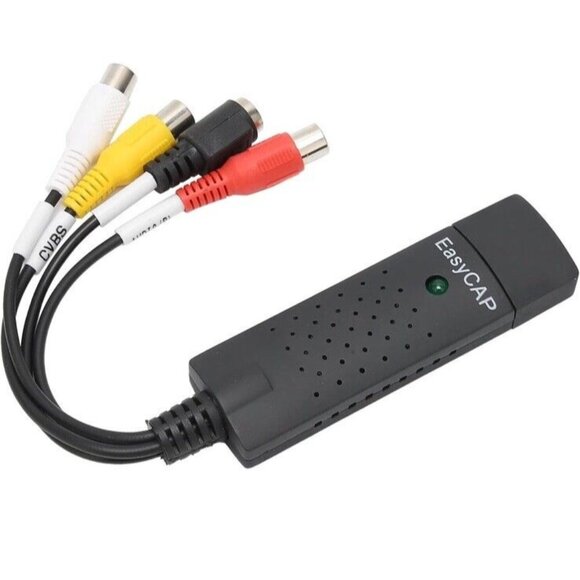 Easy Capture 2.0 Video Adapter With Audio Capture Edit High Quality Video Audio - Picture 2 of 12